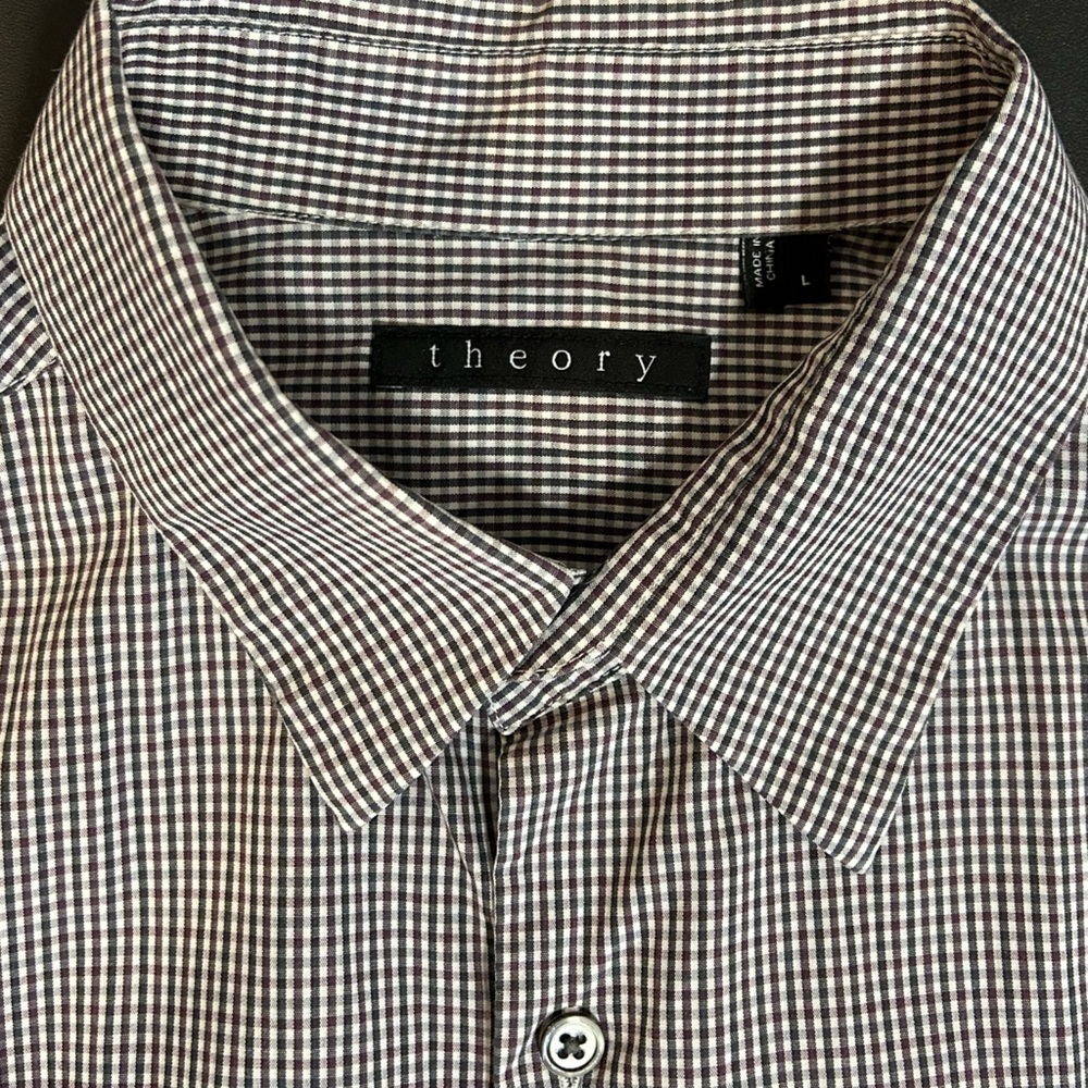 Theory Dress Shirt/Large - Picture 4 of 6